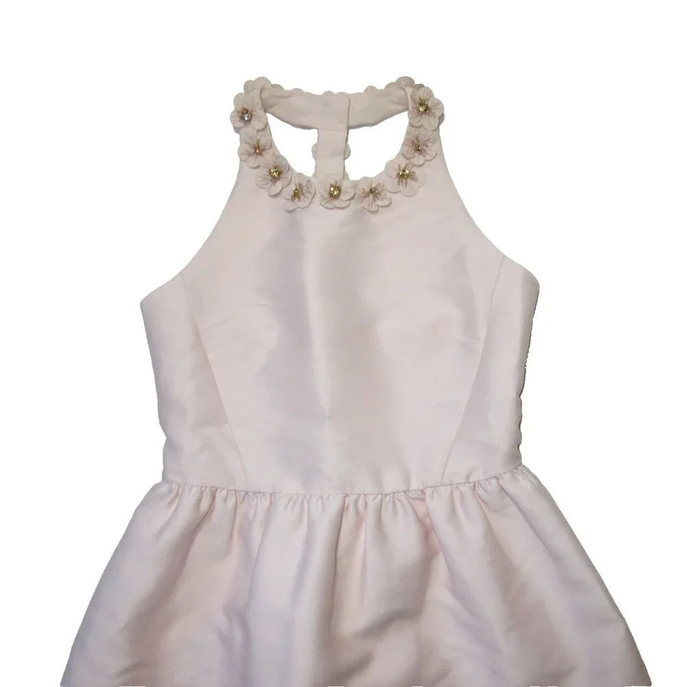 NWT kate spade Poppy Embellished Mini in Rose Dew Pink Dress 4 $448
